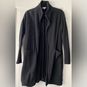 JAMES PERSE WOMENS COLLARED MIDI COAT